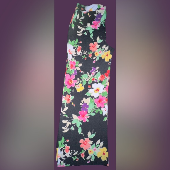 Lauren Ralph Lauren~1X; Multi color, Floral, Wide-leg stretchy pants - Picture 2 of 7